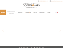 Tablet Screenshot of goffinvanaken.com